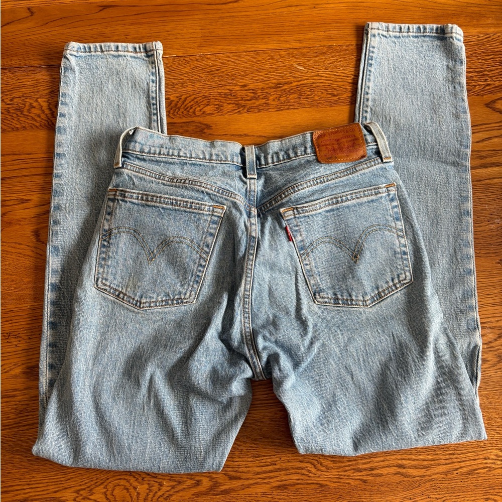 Levi's 501 Light Blue Denim Skinny Jeans
